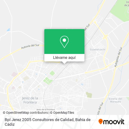 Mapa Bpl Jerez 2005 Consultores de Calidad