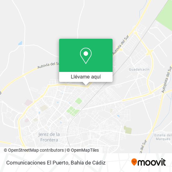 Mapa Comunicaciones El Puerto