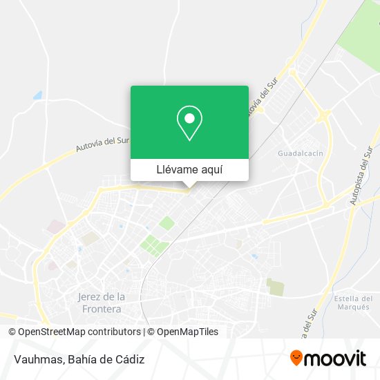 Mapa Vauhmas