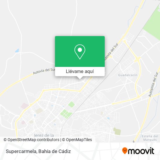 Mapa Supercarmela