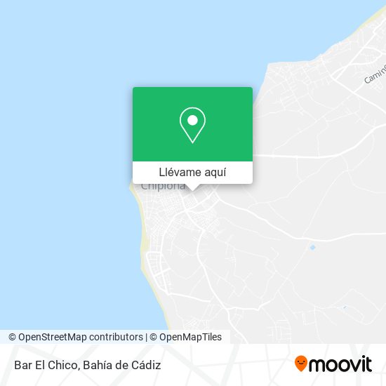 Mapa Bar El Chico