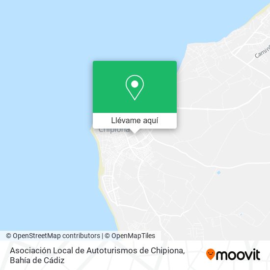 Mapa Asociación Local de Autoturismos de Chipiona