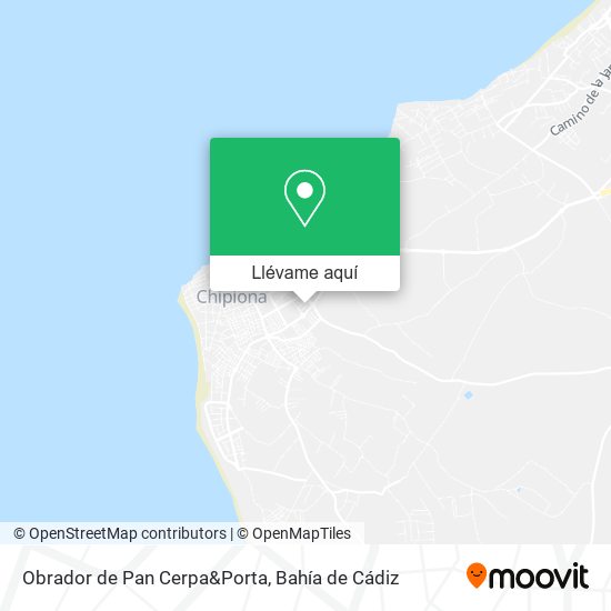 Mapa Obrador de Pan Cerpa&Porta