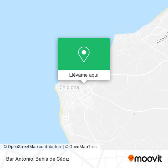 Mapa Bar Antonio