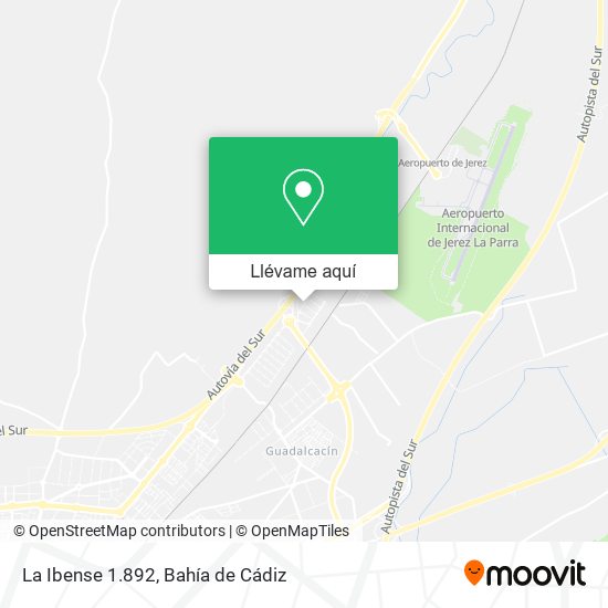 Mapa La Ibense 1.892