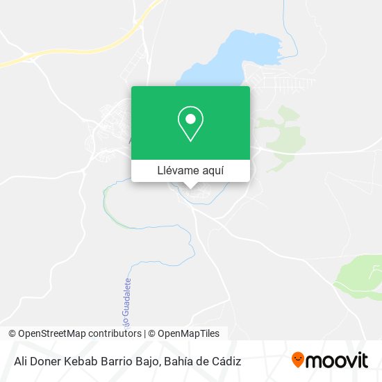 Mapa Ali Doner Kebab Barrio Bajo