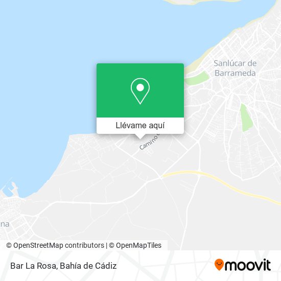 Mapa Bar La Rosa