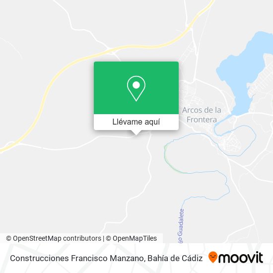 Mapa Construcciones Francisco Manzano