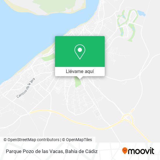 Mapa Parque Pozo de las Vacas