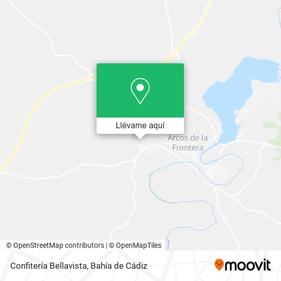 Mapa Confitería Bellavista