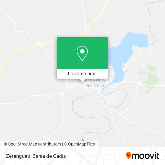 Mapa Zerengueti