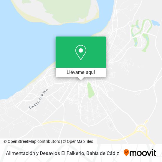 Mapa Alimentación y Desavios El Falkerio