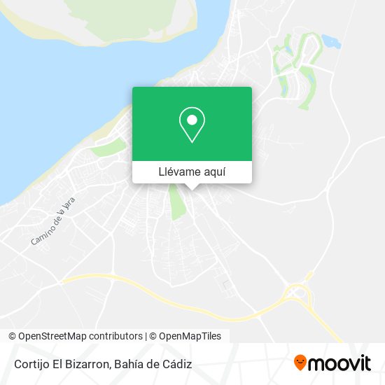 Mapa Cortijo El Bizarron