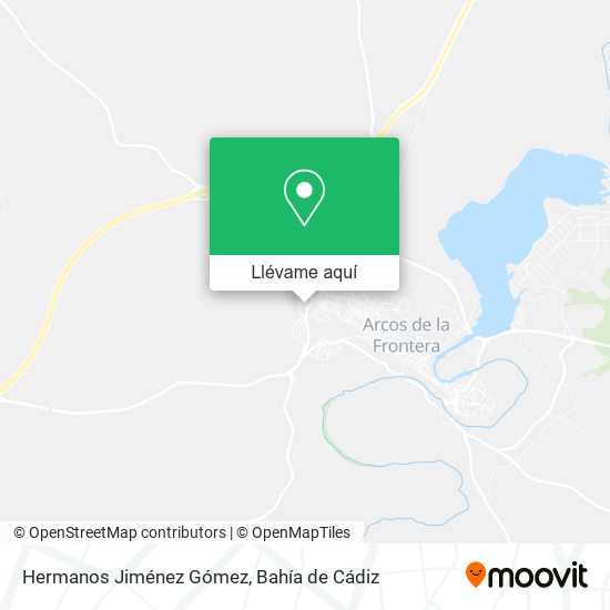 Mapa Hermanos Jiménez Gómez