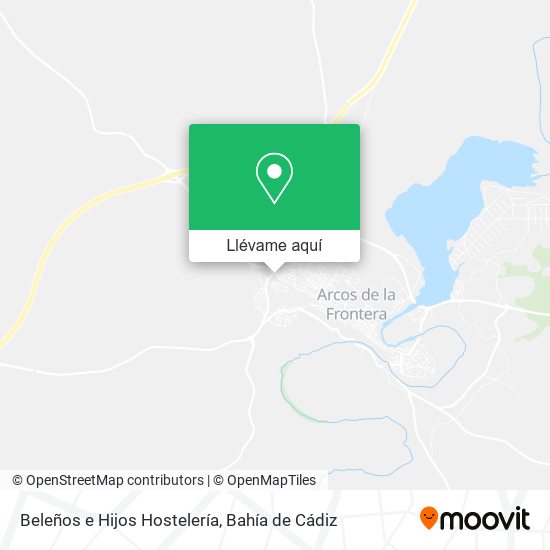 Mapa Beleños e Hijos Hostelería