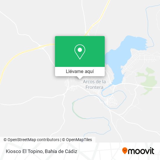 Mapa Kiosco El Topino