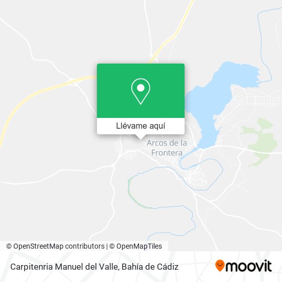 Mapa Carpitenria Manuel del Valle