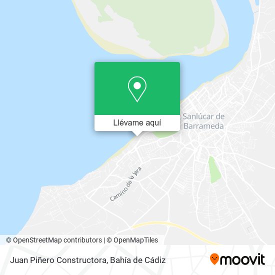 Mapa Juan Piñero Constructora