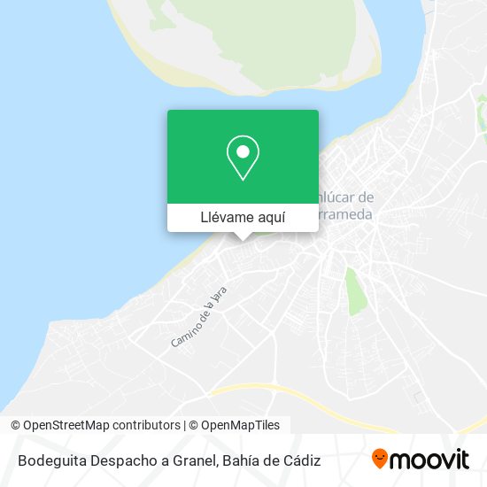 Mapa Bodeguita Despacho a Granel