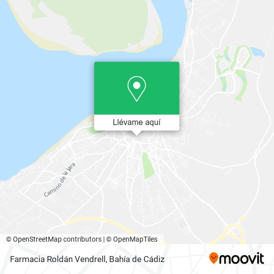 Mapa Farmacia Roldán Vendrell