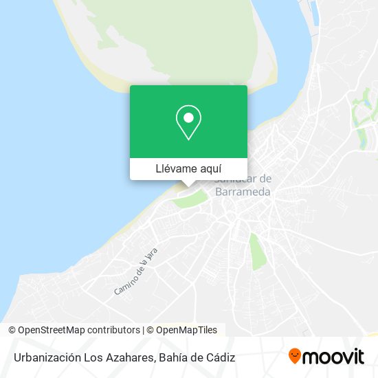 Mapa Urbanización Los Azahares