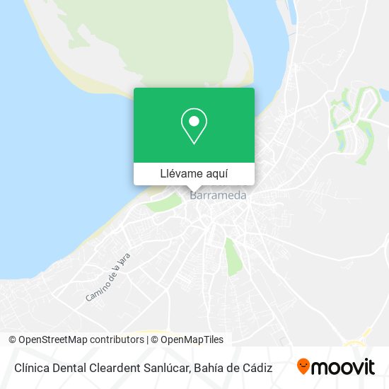 Mapa Clínica Dental Cleardent Sanlúcar