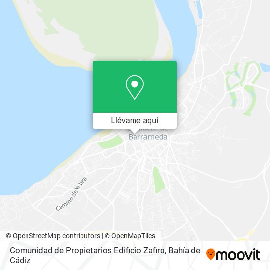 Mapa Comunidad de Propietarios Edificio Zafiro
