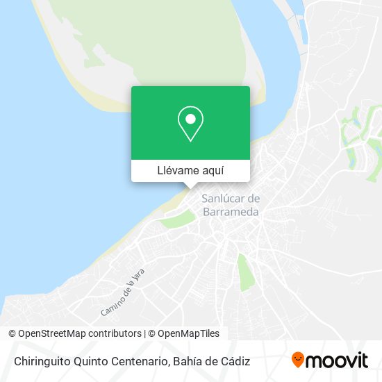 Mapa Chiringuito Quinto Centenario