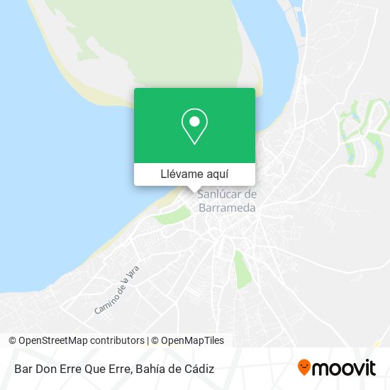 Mapa Bar Don Erre Que Erre