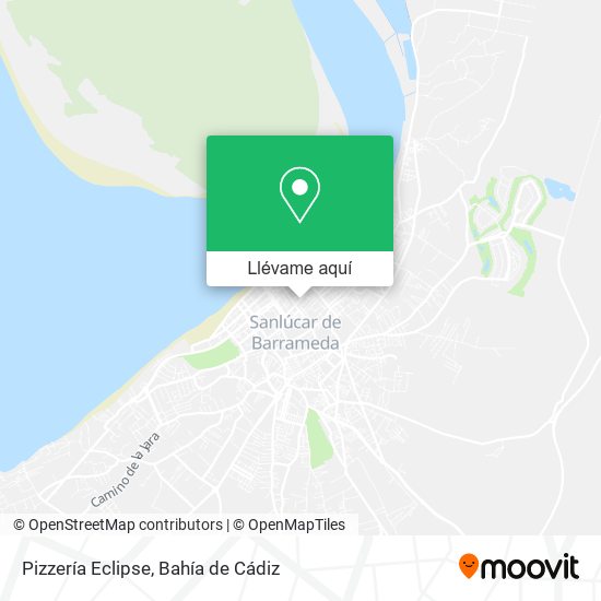 Mapa Pizzería Eclipse