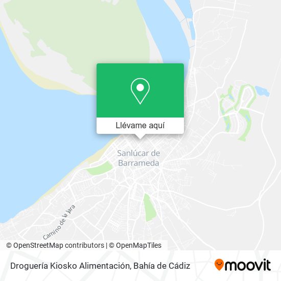 Mapa Droguería Kiosko Alimentación