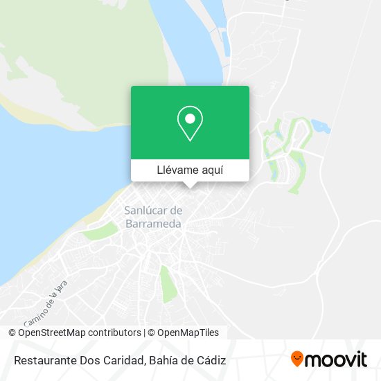 Mapa Restaurante Dos Caridad