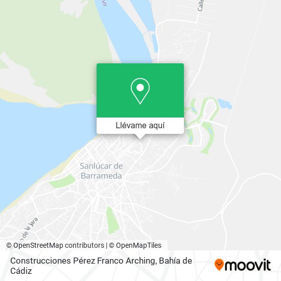 Mapa Construcciones Pérez Franco Arching