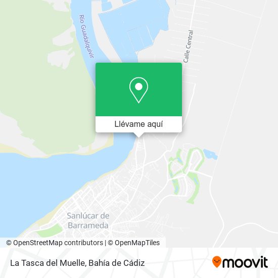 Mapa La Tasca del Muelle