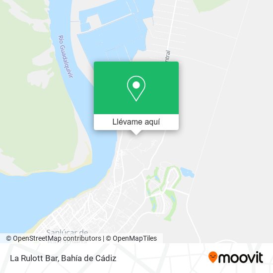 Mapa La Rulott Bar