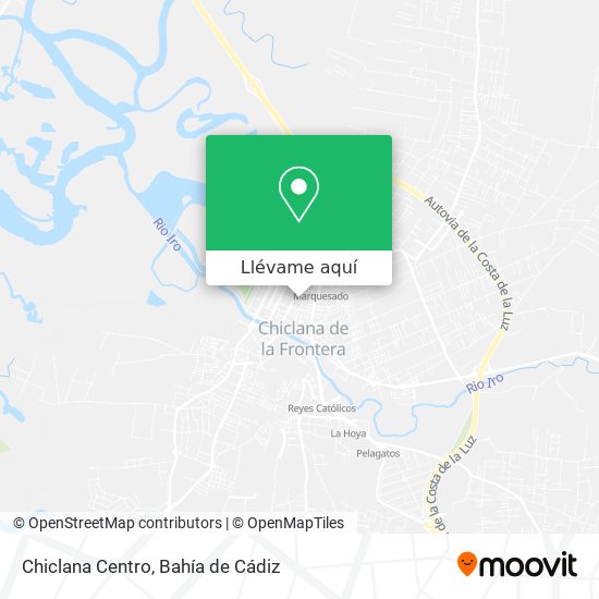 Mapa Chiclana Centro