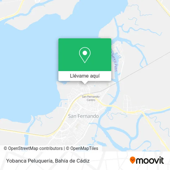 Mapa Yobanca Peluquería