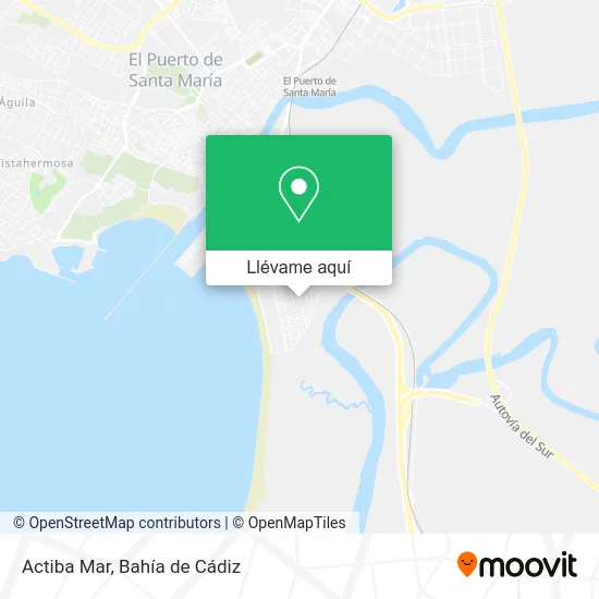 Mapa Actiba Mar