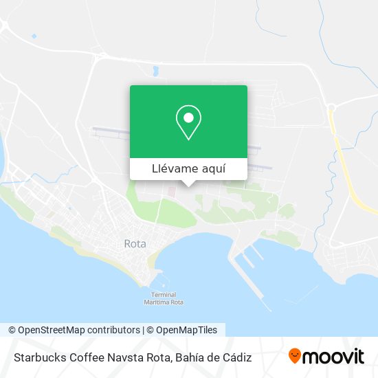 Mapa Starbucks Coffee Navsta Rota