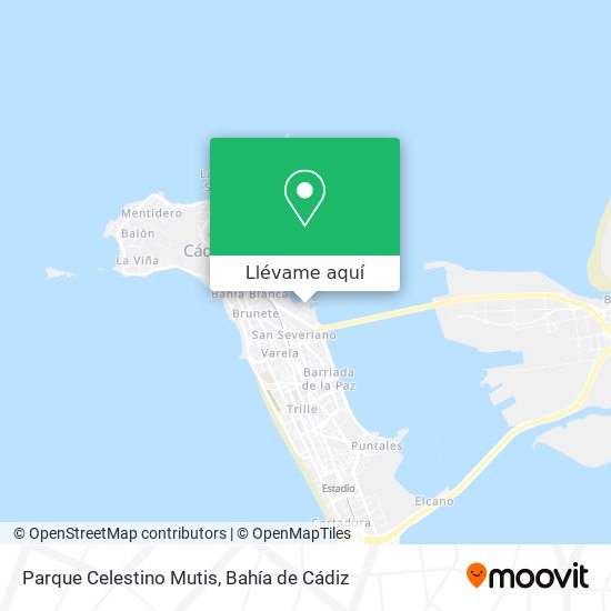Mapa Parque Celestino Mutis