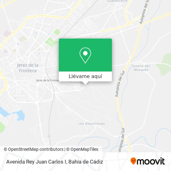 Mapa Avenida Rey Juan Carlos I