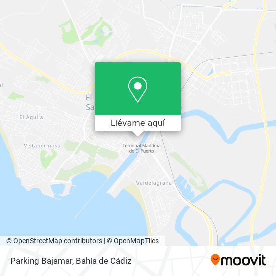 Mapa Parking Bajamar