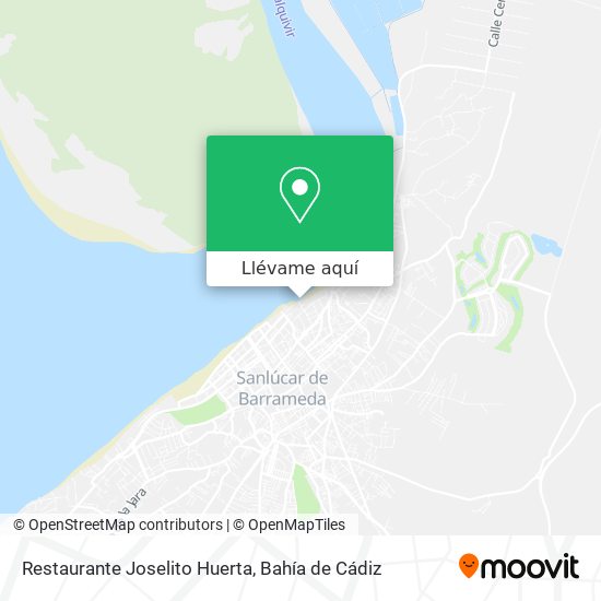 Mapa Restaurante Joselito Huerta