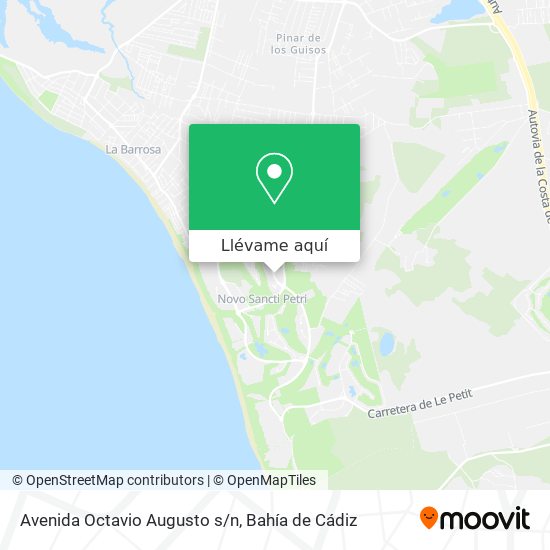 Mapa Avenida Octavio Augusto s/n
