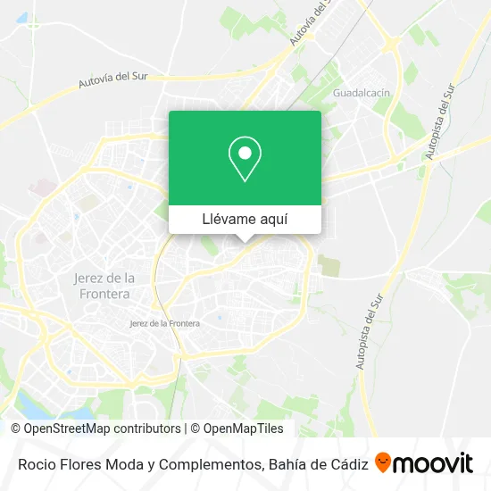 Mapa Rocio Flores Moda y Complementos