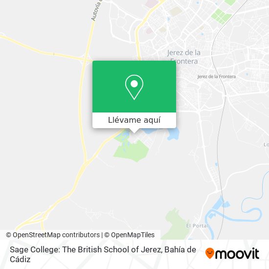 Mapa Sage College: The British School of Jerez