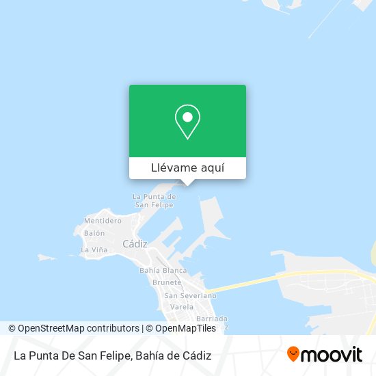 Mapa La Punta De San Felipe
