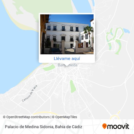 Mapa Palacio de Medina Sidonia