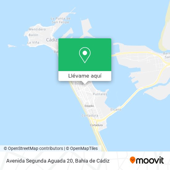 Mapa Avenida Segunda Aguada 20