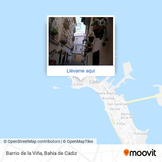 Mapa Barrio de la Viña